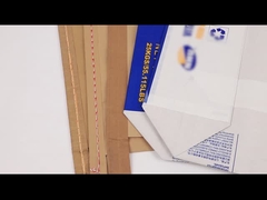 Túi giấy kraft màu nâu khâu đôi Độ bền kéo cao Chịu lực mạnh