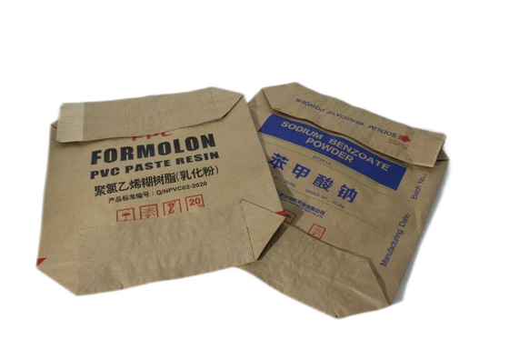 Túi xi măng đóng gói 25kg 50kg Túi giấy van chống thấm
