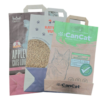 Túi Tofu Cat Litter đầy màu sắc Cat Litter Thiết kế tùy chỉnh