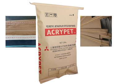 Túi giấy kraft màu nâu khâu đôi Độ bền kéo cao Túi giấy may chịu lực mạnh