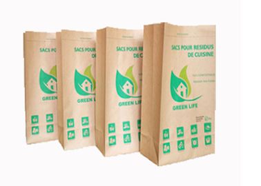 Eco Thân thiện Pinch Túi giấy đáy Túi giấy Polypropylen Độ bền kéo cao