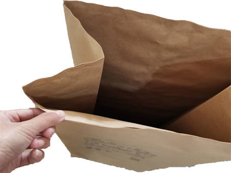 Túi rác bãi giấy nâu 2 lớp 25kg có thể phân hủy sinh học