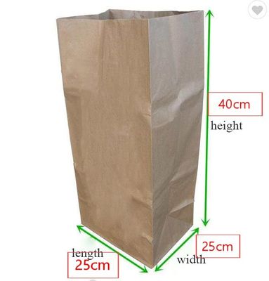 Yard Lawn And Leaves Túi giấy Kraft Lawn 30 gallon Multiwall