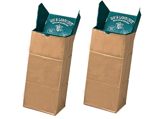 In Flexo Bao đựng chất thải vườn nặng 25kg Túi đựng rác thải làm vườn