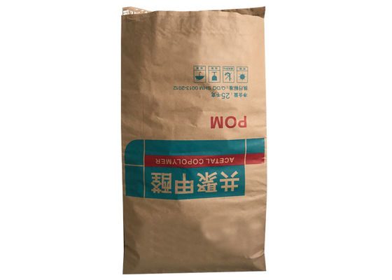 Tốc độ cao làm đầy túi giấy kraft nặng 3 lớp bền với túi PE bên trong