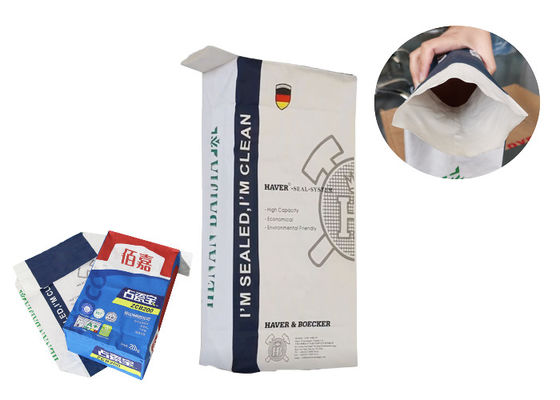 Túi van dán giấy Kraft 20kg 25kg bột whey khử khoáng