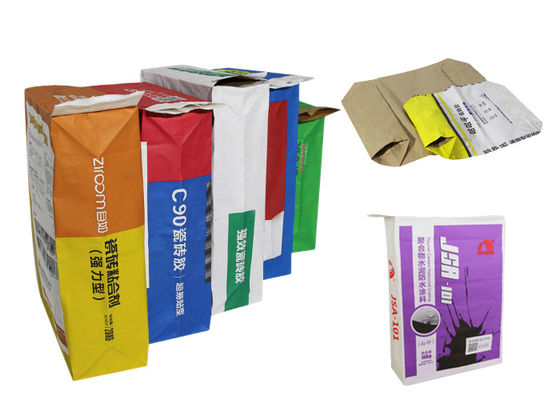 Tinh bột Pregelatinized Bao giấy Kraft 15kg 20kg 25kg Túi van giấy