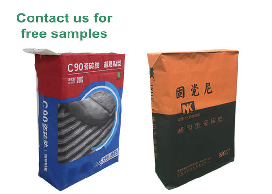 Túi van giấy Kraft phân hủy sinh học Sử dụng công nghiệp cho thạch cao