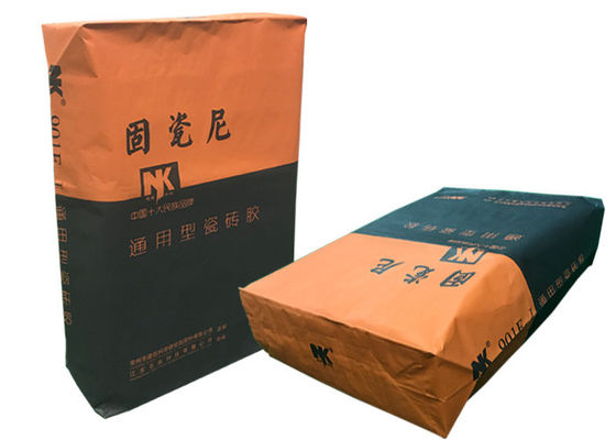 Túi giấy Kraft 25kg Túi van Chất liệu kết dính Túi đóng gói