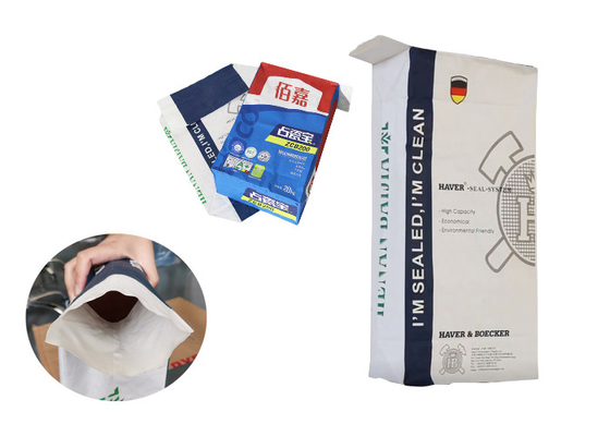 Biểu trưng In ấn tùy chỉnh Nguyên liệu thực phẩm Bột trà Túi giấy nhiều vách với màng PE hoặc lót