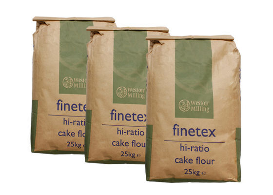 Bao giấy dán tường 1-4 lớp nhiều lớp để đóng gói bột mì bánh mì