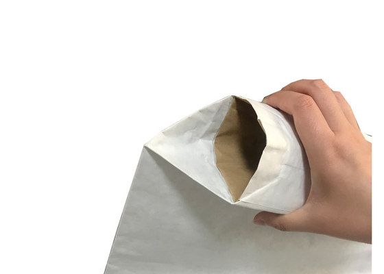 Túi giấy Kraft 20kg 15KG Bao bì Ngói kết dính với logo của riêng bạn