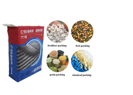 Hóa chất dán van đa tường Túi giấy in tùy chỉnh 15kg 20kg