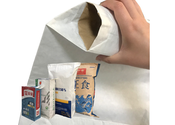 Túi bao bì giấy hấp thụ tràn chất lỏng được in tùy chỉnh 15kg 20kg