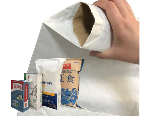 Hóa chất dán van đa tường Túi giấy in tùy chỉnh 15kg 20kg