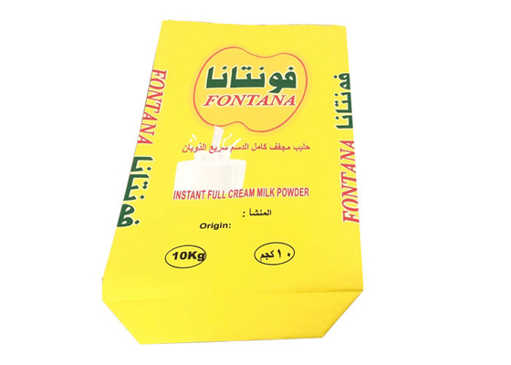 Túi giấy kín nhiệt 20kg 25kg có thể phân hủy sinh học cho sữa bột
