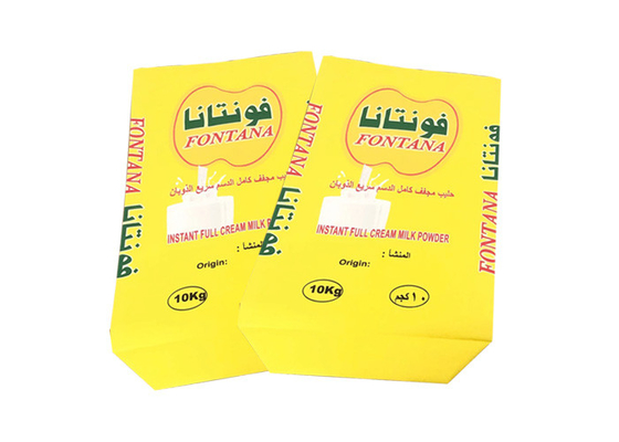 Chấp nhận Túi giấy công nghiệp tùy chỉnh 25kg 3 lớp Pe lót giấy nhiều lớp