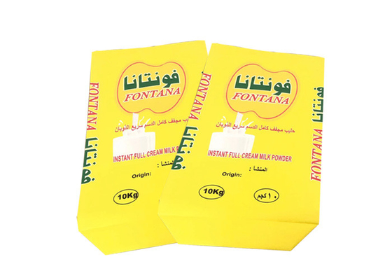 Multiwall Kraft PE Film 3 lớp Túi giấy kín nhiệt Màu trắng nâu Cấp thực phẩm