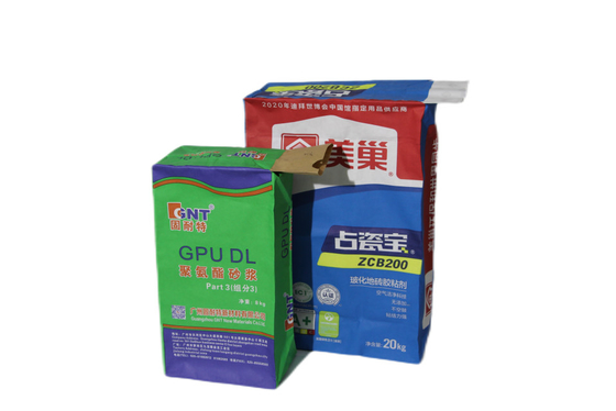 20kg High Strength Valve Paper Bag với kích thước và in ấn tùy chỉnh