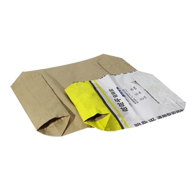 Dễ dàng mở và đổ đầy van đã dán Túi giấy nhiều lớp 25kg cho xi măng