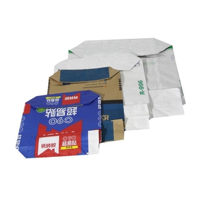 Flexo Print Van dán Túi giấy nhiều lớp Bao bì xi măng