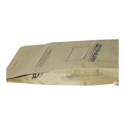 Pinch Túi giấy đáy 3ply Không gây ô nhiễm Niêm phong chắc chắn hơn