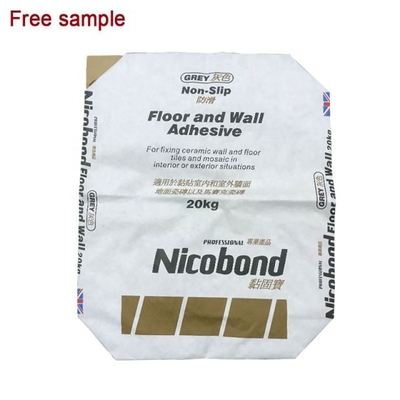 Túi giấy hóa chất nhiều lớp Kraft Bao tải van đáy vuông 60g-120g/M2