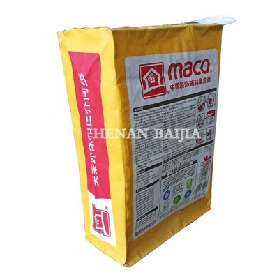 Túi giấy Kraft 25kg 20kg 25kg Túi đóng gói bột giấy Kraft tùy chỉnh