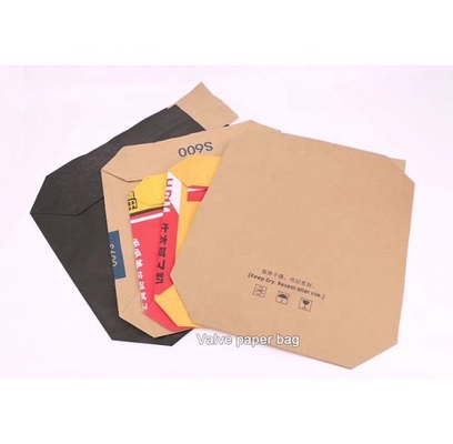 Bao tải van giấy 60gsm-10gsm 25kg để dễ dàng mở và đổ đầy kem