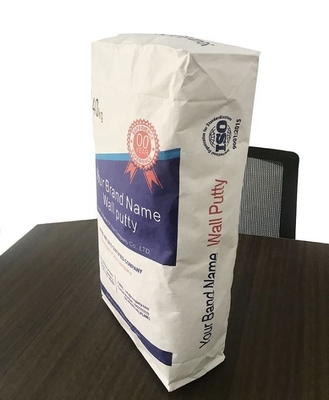 OEM In túi giấy công nghiệp 25kg 50kg cho thực phẩm xi măng Bền vững