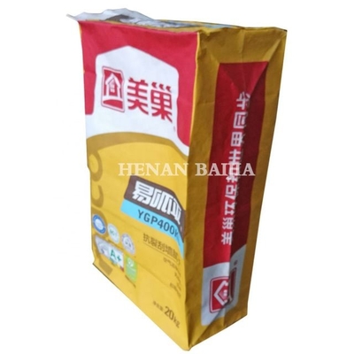Gói bột giấy kraft 25 Kg vữa Túi van OEM được chấp nhận