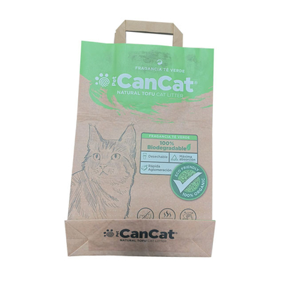 Moisture Proof Tofu Cat Litter Paper Bao bì Túi Thiết kế tùy chỉnh In