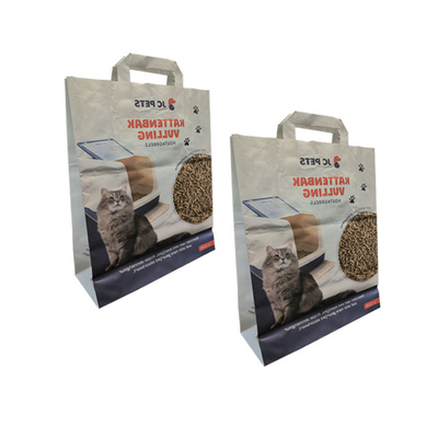 Túi bao bì giấy 5L 10L Pet Pet Natural Tofu Cat Litter Bag Mở miệng