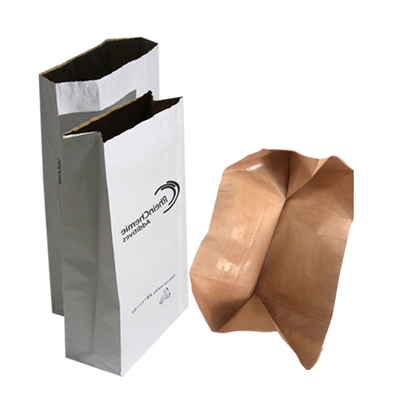 Bao bì giấy kraft nhiều lớp nhiều tường tùy chỉnh với tay cầm