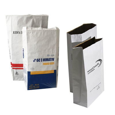 Multiwall Pinch Bottom Paper Bags Tùy chọn độ dày tùy chỉnh
