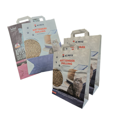 Có thể tùy chỉnh Không bụi Tofu Silica Gel Cat Litter Túi chống ẩm