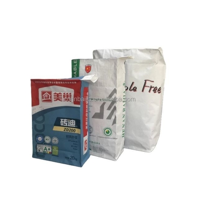 Sử dụng công nghiệp Túi dán Van đáy phẳng Chống trượt hoặc Xử lý bề mặt trơn