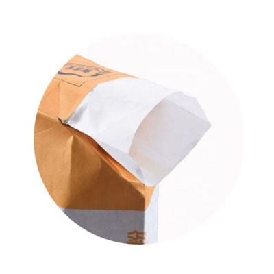 15kg 20kg Bao tải van giấy kraft nhiều lớp được in tùy chỉnh cho gói giấy xi măng
