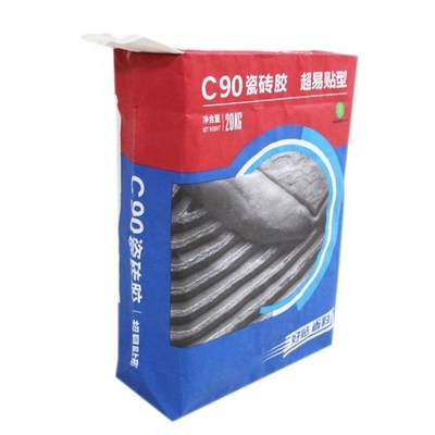 20kg 25kg Flexo Print Van dán Túi giấy nhiều lớp Bao bì xi măng