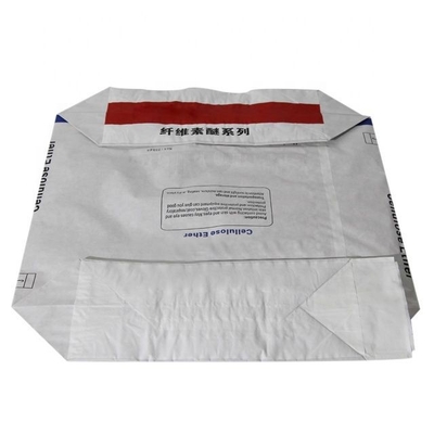 Van giấy 25kg Xi măng Van dán Túi giấy nhiều lớp Thân thiện với môi trường