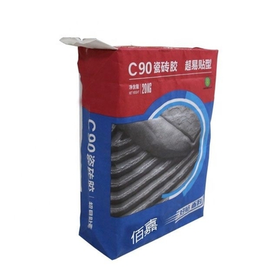 Bao tải van giấy nhiều lớp được in tùy chỉnh cho xi măng 15kg 20kg