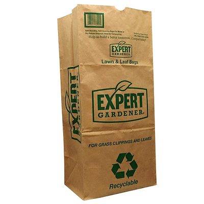2ply Túi giấy lớn bằng giấy kraft