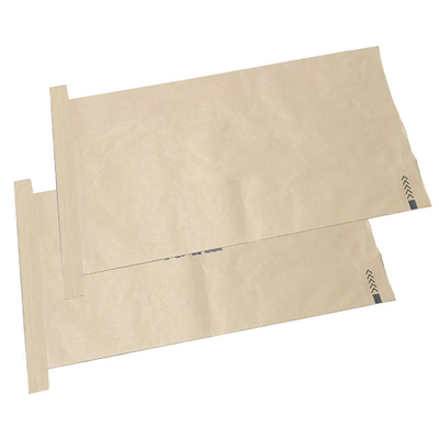 20kg Túi giấy nhiều lớp được may mở miệng có in logo tùy chỉnh