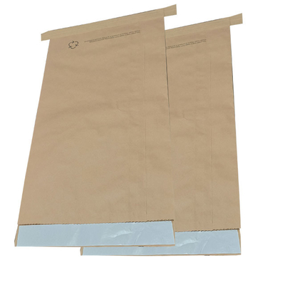 25kg 20kg Giấy nhiều lớp được may mở miệng Túi cấp thực phẩm Màu nâu cho dừa