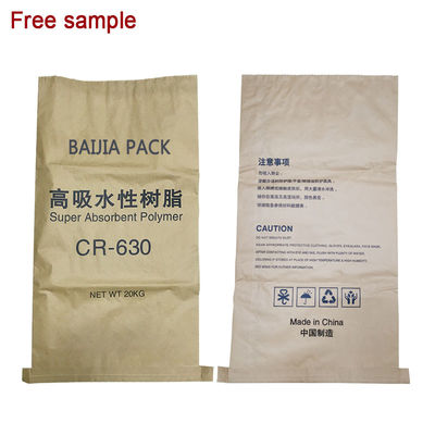 Các túi giấy đa tường được may riêng cho vật liệu xây dựng