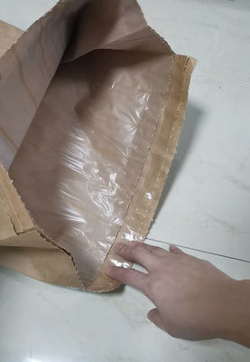 Túi giấy màu nâu có thể niêm phong nhiệt