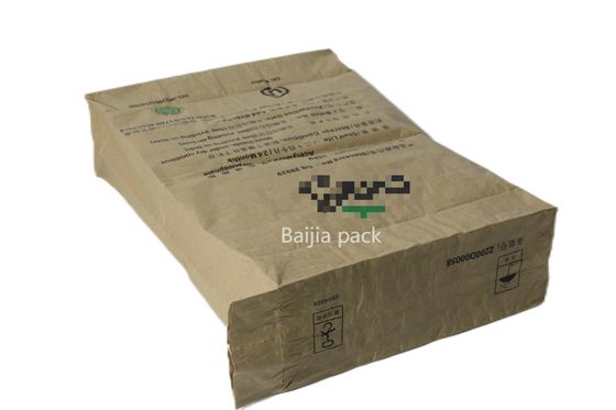 Các túi giấy Kraft đa tường tùy chỉnh Chứng nhận Fda Công nghiệp hóa chất Bao bì