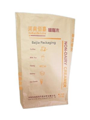 Bao bì công nghiệp Multiwall Kraft túi giấy tùy chỉnh Logo