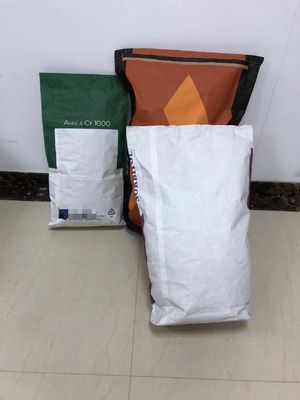 Phương pháp in linh hoạt 50kg Chèn túi giấy đáy tùy chỉnh có sẵn