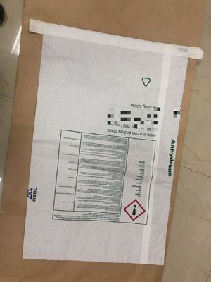 Bao bì giấy đa tường được may riêng cho thức ăn động vật và phụ gia